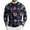 Red #6, variant on TrdSipl Men Christmas Sweaters Xmas Tree Holiday Festival Knitted Sweaters Christmas Funny Big and Tall Long Sleeve Crew Neck Print Pullover Tops
