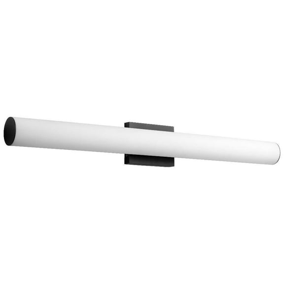 34.25 inch 26W 2 Led Bathroom Light Fixture-Black Finish Bailey Street Home 766-Bel-4591282