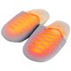thumbnail image 1 of Calefacción zapatos unisex eléctricos con 3 niveles para pies fríos (39-44) gris, 1 of 4