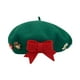 thumbnail image 3 of navideña, gorro navideño, gorro navideño para festival, regalo de cumpleaños, cosplay, viajes y vacaciones Niños Verde, 3 of 8