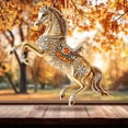 thumbnail image 5 of 2026 Horse Acrylic Hanging Decor Rhinestones Horse Ornament Rearview Mirror Decoration, 5 of 5
