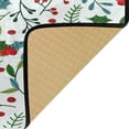 thumbnail image 3 of Coolnut Christmas Green Spruce Kitchen Rugs Kitchen Mats Polyester Non Slip Washable Cushioned Mats Antifatigue Comfort Floor Mat Doormat for Kitchen Washroom Bedroom 39 x 20 inch Home Decor, 3 of 6