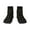 3 Black, variant on Gold Spiders And Cobwebs Pattern Quarter Crew Socks,Toe Seamed Ankle Socks,Cotton Cushioned Breathable Athletic Crew Sports Socks