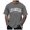 Grey, variant on LUOGENLI Male T-shirts for Mens Male Summer Casual Letter Print T Shirt Blouse Short Sleeve Round Neck Tops T Shirt Tee T-shirts Mens White St. Patrick's Day White M