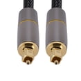 thumbnail image 2 of Cable de audio óptico digital Cable de audio óptico digital Cable óptico chapado en oro (5 m), 2 of 3