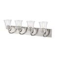 thumbnail image 3 of Z-Lite Halliwell  4 Light Vanity in Brushed Nickel, 3 of 6