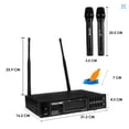 thumbnail image 4 of Micrófono UHF Profesional Steelpro Frecuencia Multicanal UHF9.2PRO, 4 of 4