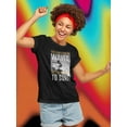thumbnail image 2 of You Can Learn To Surf Shaped T-Shirt Women -Smartprints Designs, Female 3X-Large, 2 of 4