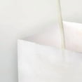 thumbnail image 4 of 50 Pack 8x4.75x10 Inch Medium White Kraft Paper Bags with Handles Bulk for Birthday Wedding Party Favors Grocery Retail Shopping Takeout Business Goody Craft Gift Bags Sacks, 50 Count, 4 of 5
