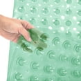 thumbnail image 3 of Bathtub and Shower Mats, Extra Long Non-Slip Bath Tub Mat 39 x 16 Inch, Machine Washable BathMat with Suction Cups & Drain Holes for Bathroom Floor, Clear Pale, 3 of 7