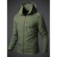 thumbnail image 2 of Chaquetas tácticas MODA HOMBRE Trajes deportivos de invierno impermeables Jakets Down Light Abrigo para hombre Parkas Ligero Acolchado Pesado para hombre, 2 of 5