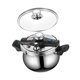 thumbnail image 5 of Olla a presión para enlatar, cocinar guisos, sopas, olla fácil de abrir y cerrar, 7 l, ideal para cocina, camping, hogar familiar. Sin vaporizador, 5 of 9