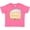 Hot Pink, variant on Inktastic Cute Smiling Cake with Confetti Sprinkles Boys or Girls Toddler T-Shirt