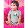 thumbnail image 2 of Magical Mermaid Panda Bodysuit Infant -Image by Shutterstock,  6 Months, 2 of 4