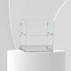 thumbnail image 3 of Estante de Exhibición de Acrílico Multiusos Soporte Elevadores Escaparate Estante Organizador de Almacenamiento Soportes de Encimera Transparent 20cmx10cmx20cm 2 niveles Yinane Estante de exhibición, 3 of 8