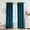 Teal, variant on Pleasant Boulevard Velvet Blackout Grommet Thick Curtains, 52" x 84", 2 Panels