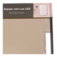 thumbnail image 4 of Espejo Hometrends Rectangular con Luz LED Color Negro, 4 of 4