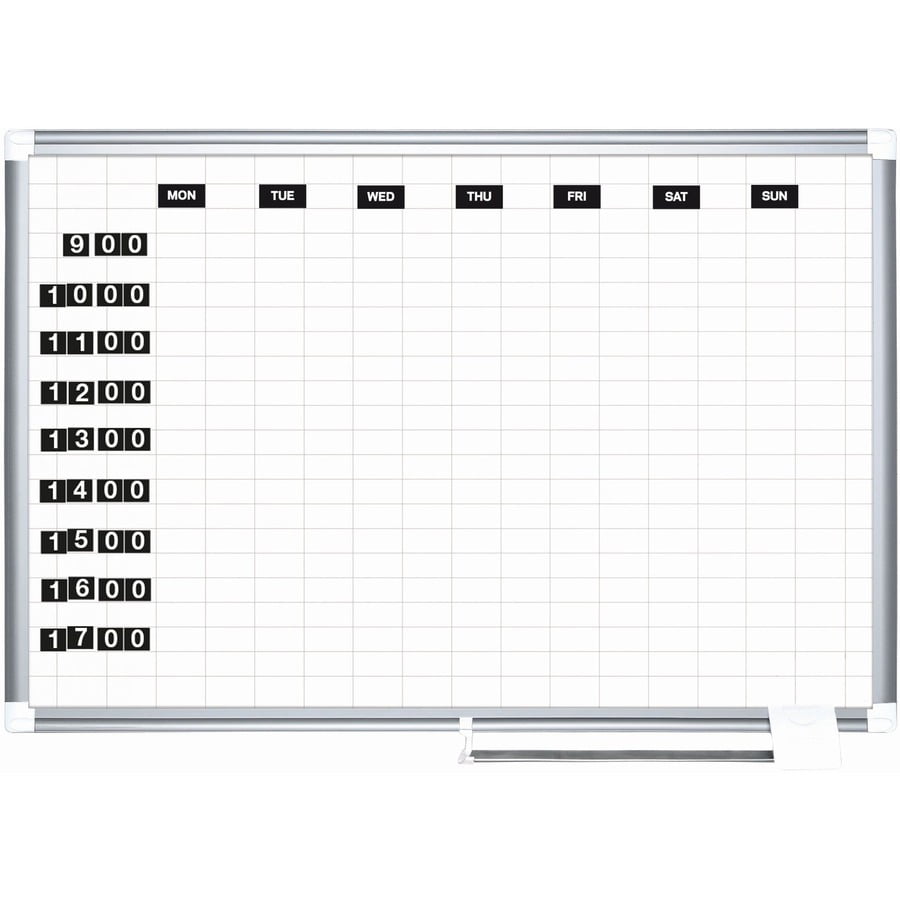 1" X 2" Black Mastervision Magnetic Monthly Calendar Characters fm1108
