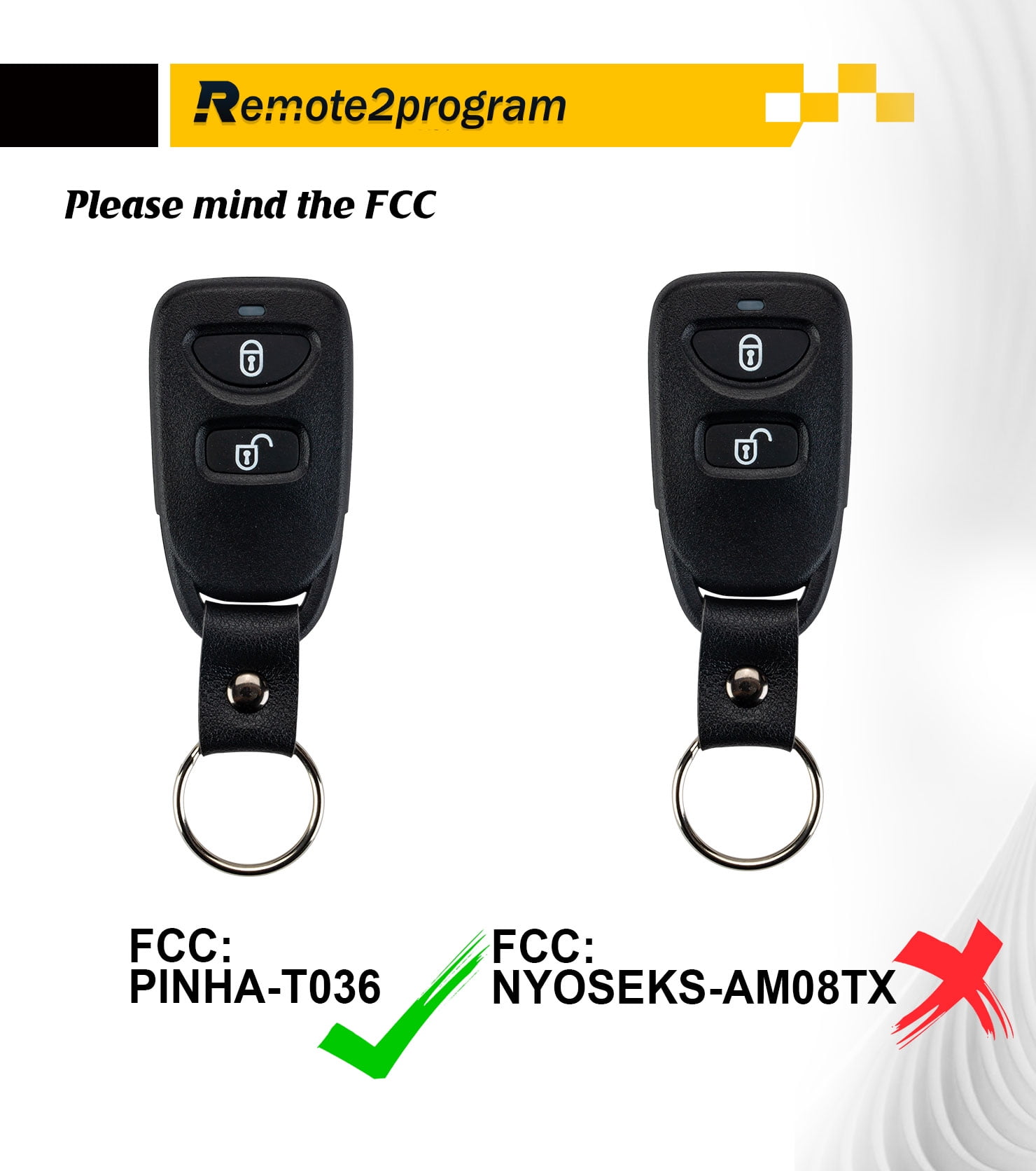 DIY Car Remote Programmer OBD Tool and Keyless Entry Remote Replacement for 2011-2013 Kia Sorrento with FCC: PINHA-T036