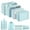 Blue, variant on 8 Set Packing Cubes for Suitcases,Compression Luggage Organizer for Travel Essentials,Large Mesh Packing Cubes