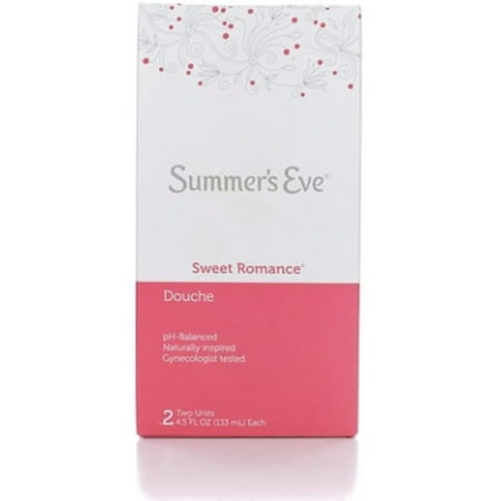 Summer's Eve Douche Sweet Romance 4.5 oz, 2 ea (The Best Douche To Use)