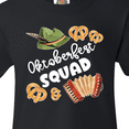 thumbnail image 4 of Inktastic Oktoberfest Squad Hat, Accordion, Pretzels Youth T-Shirt, 4 of 5
