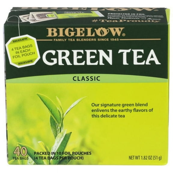 Bigelow Tea Green 40 ct Pack of 2