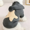 thumbnail image 3 of WRTFVZA Dog Sweaters Winter,Dog Clothes Winter,Large Dog Outfits Warm Soft Pet Holiday Clothes for Small Cats and Dogs, 3 of 6