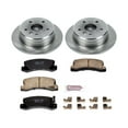 thumbnail image 3 of Power Stop Rear Stock Replacement Brake Pad and Rotor Kit KOE2565, 3 of 8