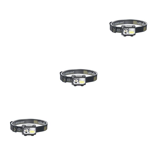 Cateissary Motions Sensor Headlamp Rechargeable Headlight Induction 5 Gears Lighting Head Lamp Tool Brightness for Outdoor Camping Type1 NO1