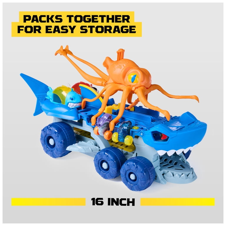 Mini Jams Megalodon Squid Takedown Playset photo 4