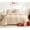 Beige, variant on Queen Comforter Set 7 Pieces,Comforter Set,Bed in a Bag, Bedding Set with Comforter,Fitted Sheet,Flat Sheet,Pillowcase, All Season