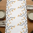 thumbnail image 5 of Table Runners 72 Inches Long Dress Scarves, Spring Flowers Farmhouse Kitchen Table Runner, Coffee Tablerunners, Modern Simple Floral Plants Lines Art 14x72 Inch, 5 of 9