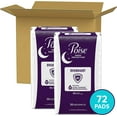 thumbnail image 4 of Poise Overnight Incontinence Pads for Women, Ultimate Absorbency, 72 Count (2 Packs of 36) (Packaging May Vary), 4 of 5