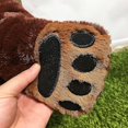 thumbnail image 4 of Simulation Animal Jungle Forest Brown Bear Giant Plush Teddy Bear Toy Stuffed Animal Soft Pillow Girls Children Birthday Gift about 100cm, 4 of 4
