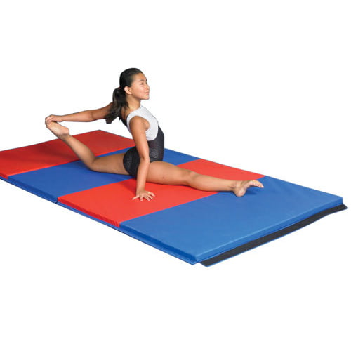 4' x 12'x 2" Solid color Gymnastics Mat Fitness Home Exercise Pad Children Gift 