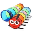 thumbnail image 1 of Moncoland Kids Play Tunnel Tent for Toddlers, Pack of 2 Colorful Pop Up Crawl Tunnel Toy Baby or Pet, Collapsible Gift Boy and Girl Tunnel Indoor Out, 1 of 7