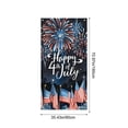 thumbnail image 3 of 70.87x35.43 Inch Polyester Independence Day Door Cover， Patriotic Front Door Banner with Rope for 4th of July Anniversary Celebration Home Decor, 3 of 6