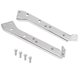 thumbnail image 5 of 1Pair Chrome Saddlebag Rail Support Brackets for Touring FLT FLHT 85-08, 5 of 5