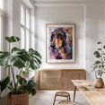 thumbnail image 6 of Expressionist Afghan Hound Portrait - Colorful Abstract Dog Art by Marian Voicu - Digital Art Dog Modern Art Abstract Animal Wildlife Portrait Unframed Wall Art Print 16 x 24 inches, 6 of 16