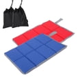 thumbnail image 1 of Almohadilla para sentarse, 2 piezas de espuma para asiento de senderismo, plegable, almohadilla de asiento impermeable para acampar con bolsas de almacenamiento, alfombrilla para sentarse de espuma, 1 of 6