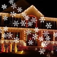 thumbnail image 5 of Outdoor Snowflake Projection Lights - Plastic/Aluminum, IP64 Waterproof, Dynamic for Festivals, 5 of 5