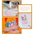 thumbnail image 6 of 2-Pack Plush Shaped Diary Notebook Set, Soft Daily Journal Notebooks for Writing, Note Taking, and Personal Use, 6 of 6