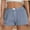 Blue, variant on Boxer Shorts for Women Trendy Summer Low Rise Lounge Shorts Pajama Shorts Preppy Clothes