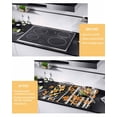 thumbnail image 3 of nqOlkjepod Large Induction Cooktop Protector Mat 24"x21", Orange Leaves Truck Stove Top Covers for Electric Stove, Forest Tree Decorative Stove Burner Cover Mats, Glass Top Stove Cover, 3 of 8
