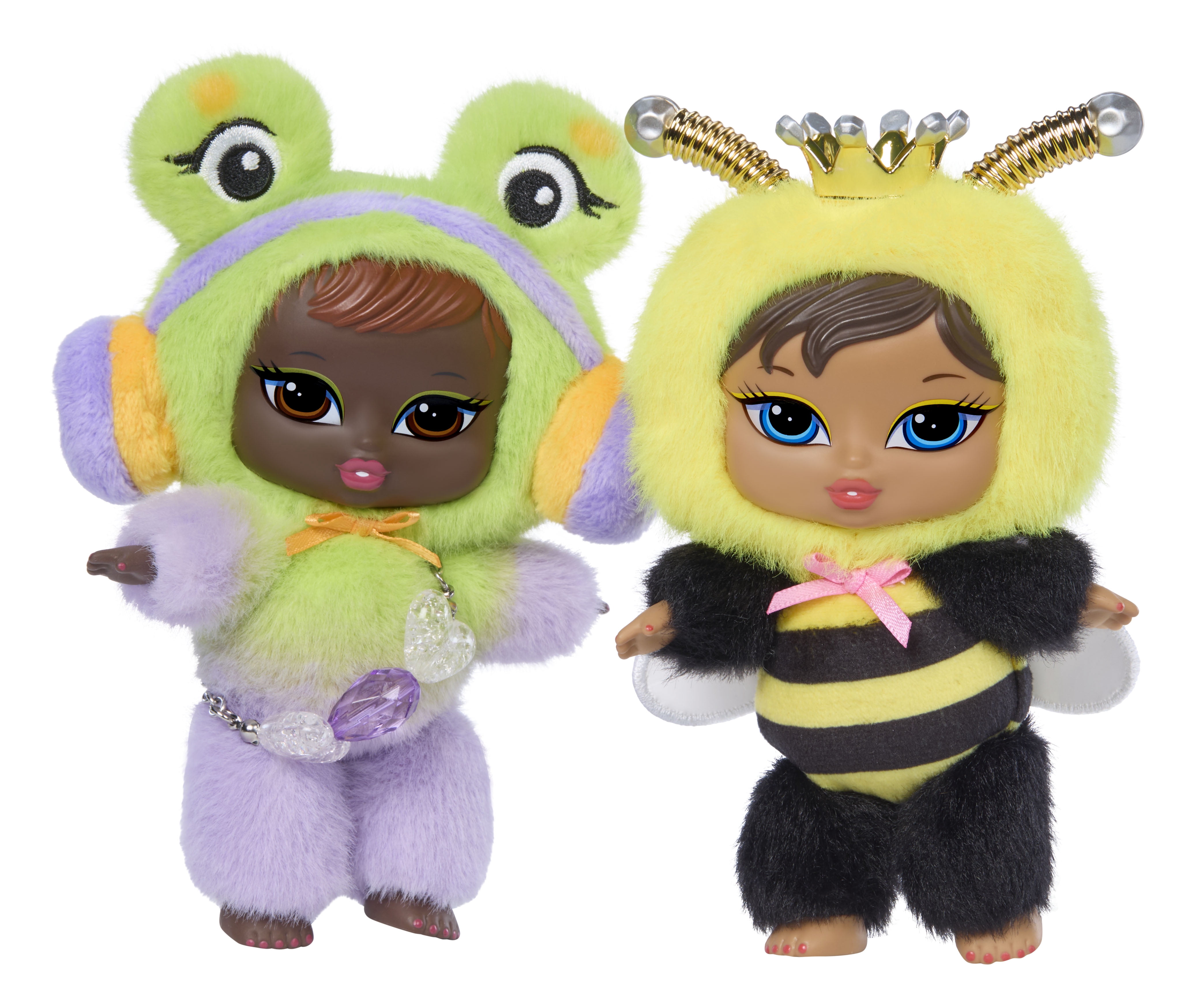 Bratz Bratziez Iconz Bestiez Plush Blind Box with Charm Clip and Accessory, Collectible Characters