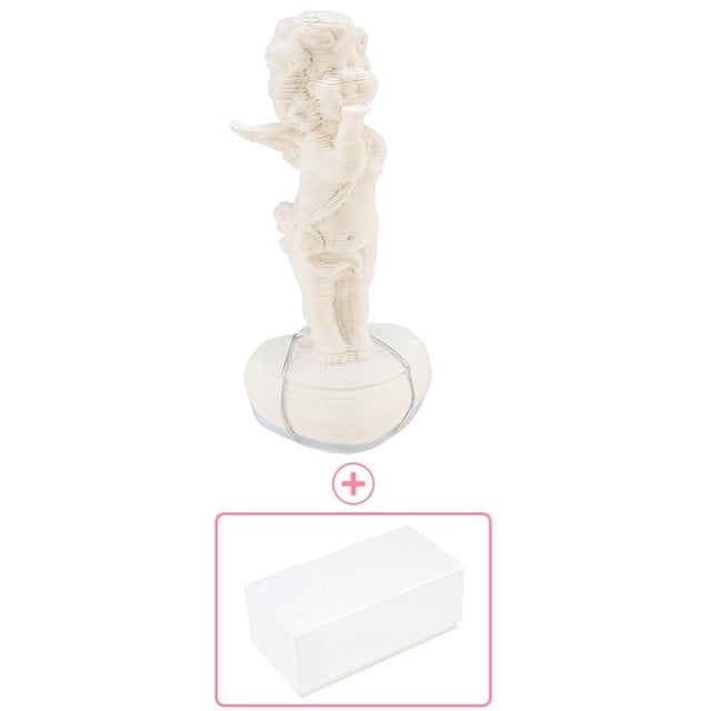 LUVCLS Caja de música giratoria de Cupido 3D Adornos de Cupido para el Día de San Valentín Regalos N3F2 Para adornos de oficina