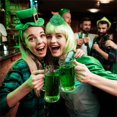 thumbnail image 2 of Mini Sombreros Ibasenice Irlandeses Leprechaun San Patricio, 2 of 9