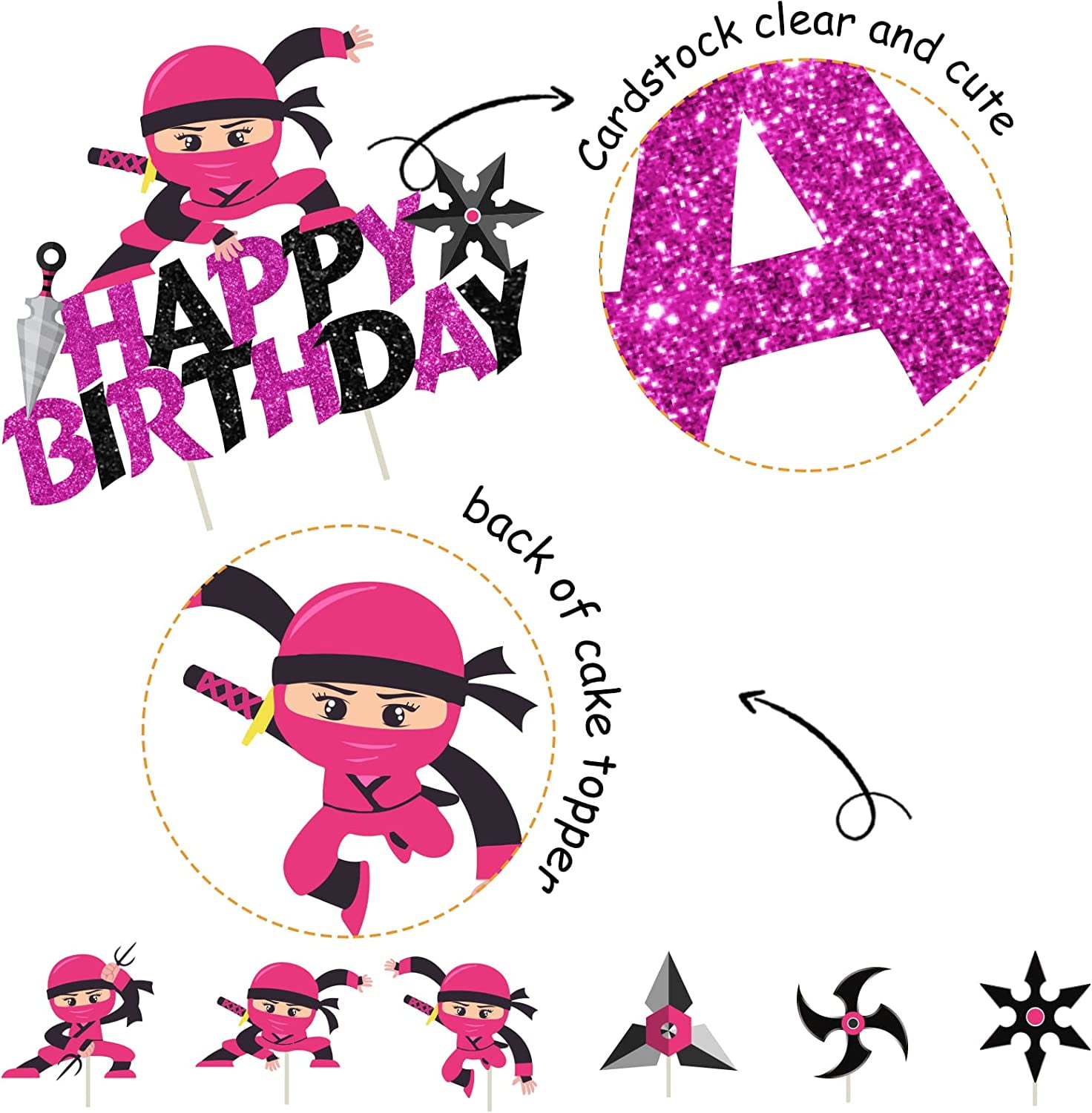 Costume da Guerriera Ninja per ragazza per 22,50