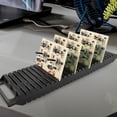 thumbnail image 3 of KAKOWELY PCB Rack 3pcs Pcb Rack 25-slot Circuit Board Drying Rack Circuit Board Storage Holder18.7"X5.31"X1.34", 3 of 4